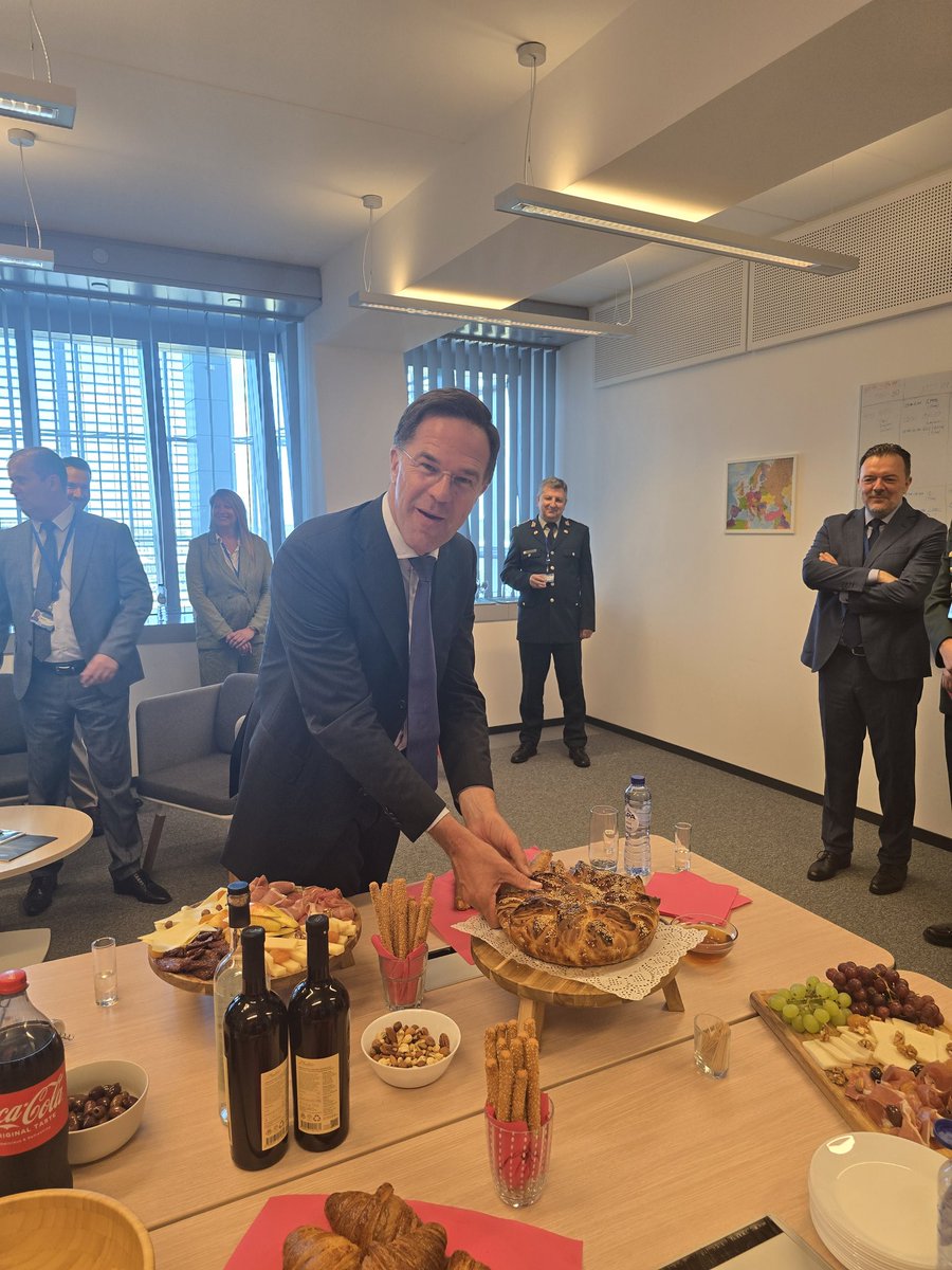 Montenegro in NATO (@montenegronato) on Twitter photo It was a pleasure to welcome <a href="/SecGenNATO/">Mark Rutte</a> Mark Rutte to our <a href="/MontenegroNATO/">Montenegro in NATO</a> Delegation today! Thank you for a great opportunity to exchange views on historical decisions from the #NATOsummit, as well as the importance of the #WB.
United for a stronger Alliance 🤝 #WeAreNATO 🇲🇪 It was a pleasure to welcome <a href="/SecGenNATO/">Mark Rutte</a> Mark Rutte to our <a href="/MontenegroNATO/">Montenegro in NATO</a> Delegation today! Thank you for a great opportunity to exchange views on historical decisions from the #NATOsummit, as well as the importance of the #WB.
United for a stronger Alliance 🤝 #WeAreNATO 🇲🇪