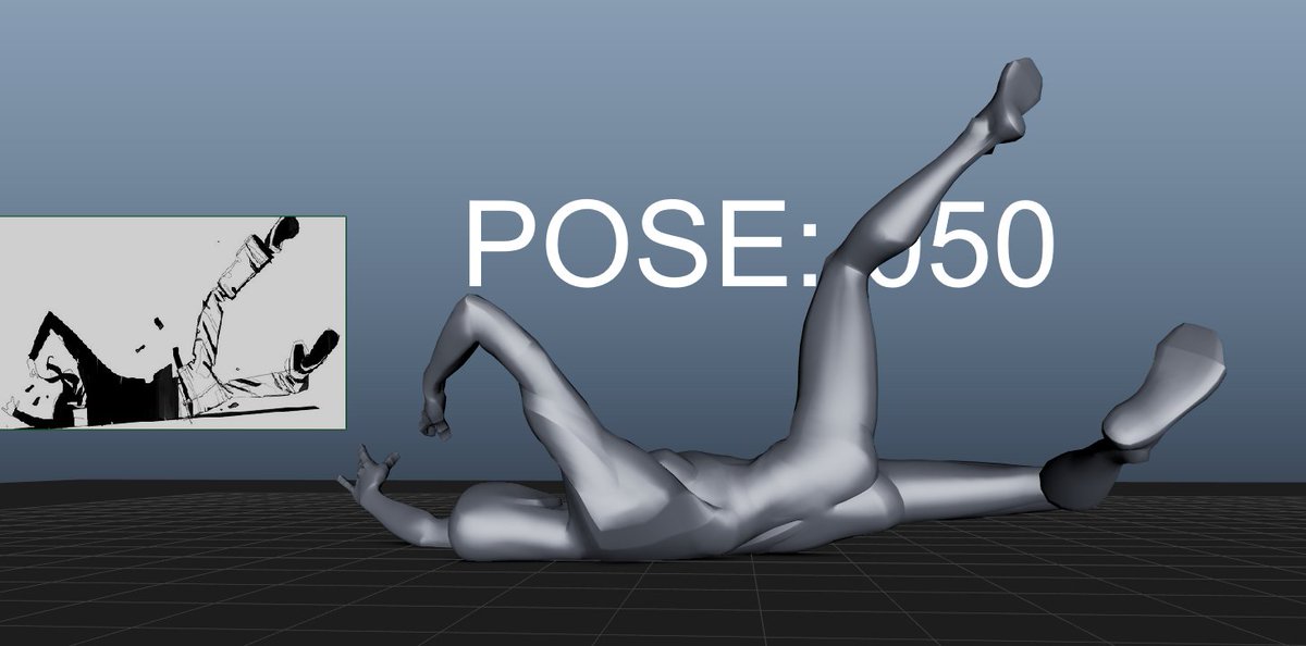 DraskoMarko's tweet photo. Daily pose 50!
For the last pose in this batch Robert Valley 

#animation #ldr https://t.co/pyCKQz43qy
