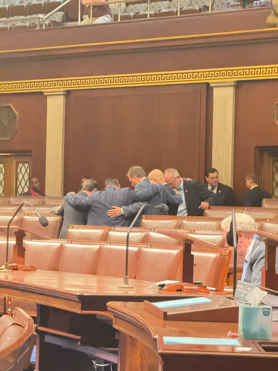 BGThompsonMS's tweet image. Praying in the House while preparing to vote for the Big Ugly Bill, one that cuts benefits for seniors, children, the sick, and struggling families. Hypocrisy at its finest.
I will be voting HELL NO!
#Hypocrisy
