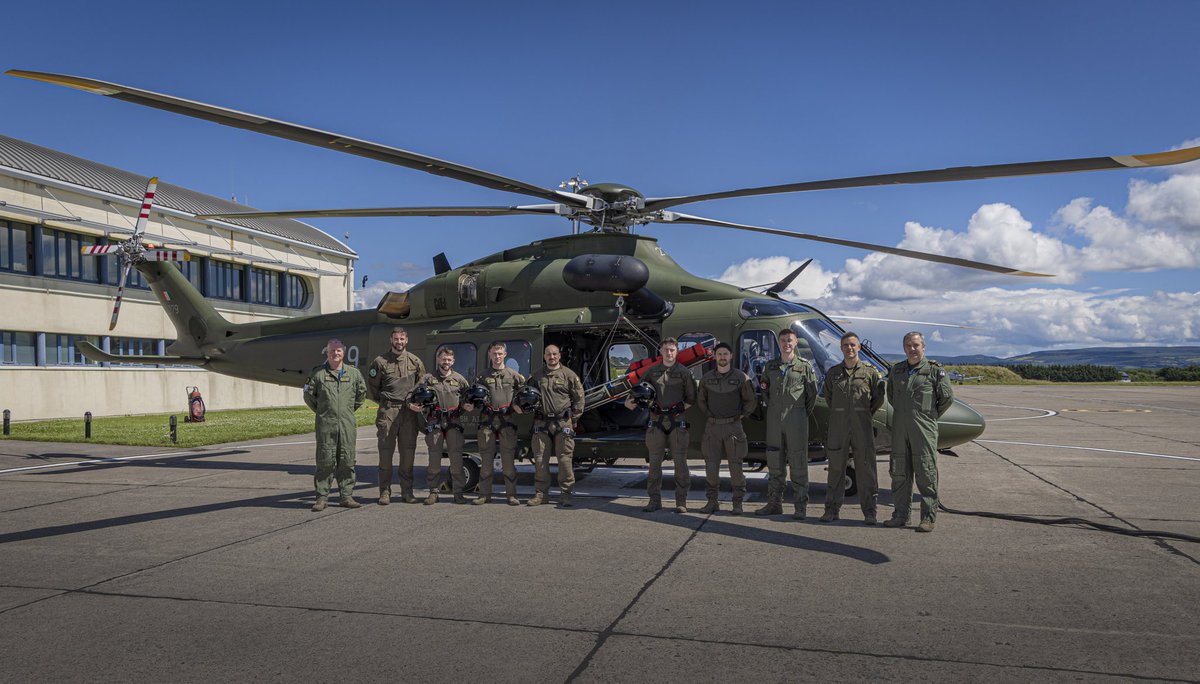 IrishAirCorps's tweet image. Congratulations to Cpl Kevin Maher, Cpl Sean McHugh, Cpl Jamie O'Sullivan & Armn William Brien on completing the Land Winchman’s Course this week.
This boosts the unit’s capability to deliver critical support. Well done to all involved! 👏👏