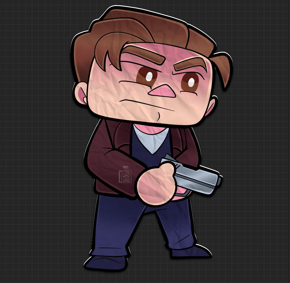 CoolmadiDraws's tweet image. First time drawing Harry Mason
Need to start drawing more of him XD
#silenthill