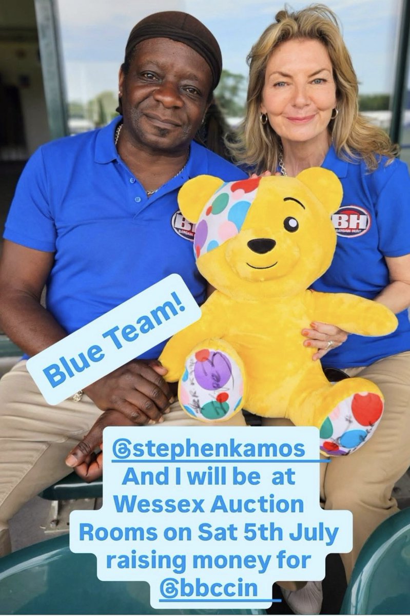 Jo Caulfield (@jo_caulfield) on Twitter photo Special recording of Bargain Hunt BBC Children in Need on Saturday 5th July.
Me and <a href="/stephenkamos/">Stephen K Amos</a> will try to beat <a href="/russell_kane/">Russell Kane</a> and Ignacio Lopez to raise £££
You can bid from anywhere and join in.
To register, browse and bid on the lots visit bbc.co.uk/bargainhunt Special recording of Bargain Hunt BBC Children in Need on Saturday 5th July.
Me and <a href="/stephenkamos/">Stephen K Amos</a> will try to beat <a href="/russell_kane/">Russell Kane</a> and Ignacio Lopez to raise £££
You can bid from anywhere and join in.
To register, browse and bid on the lots visit bbc.co.uk/bargainhunt