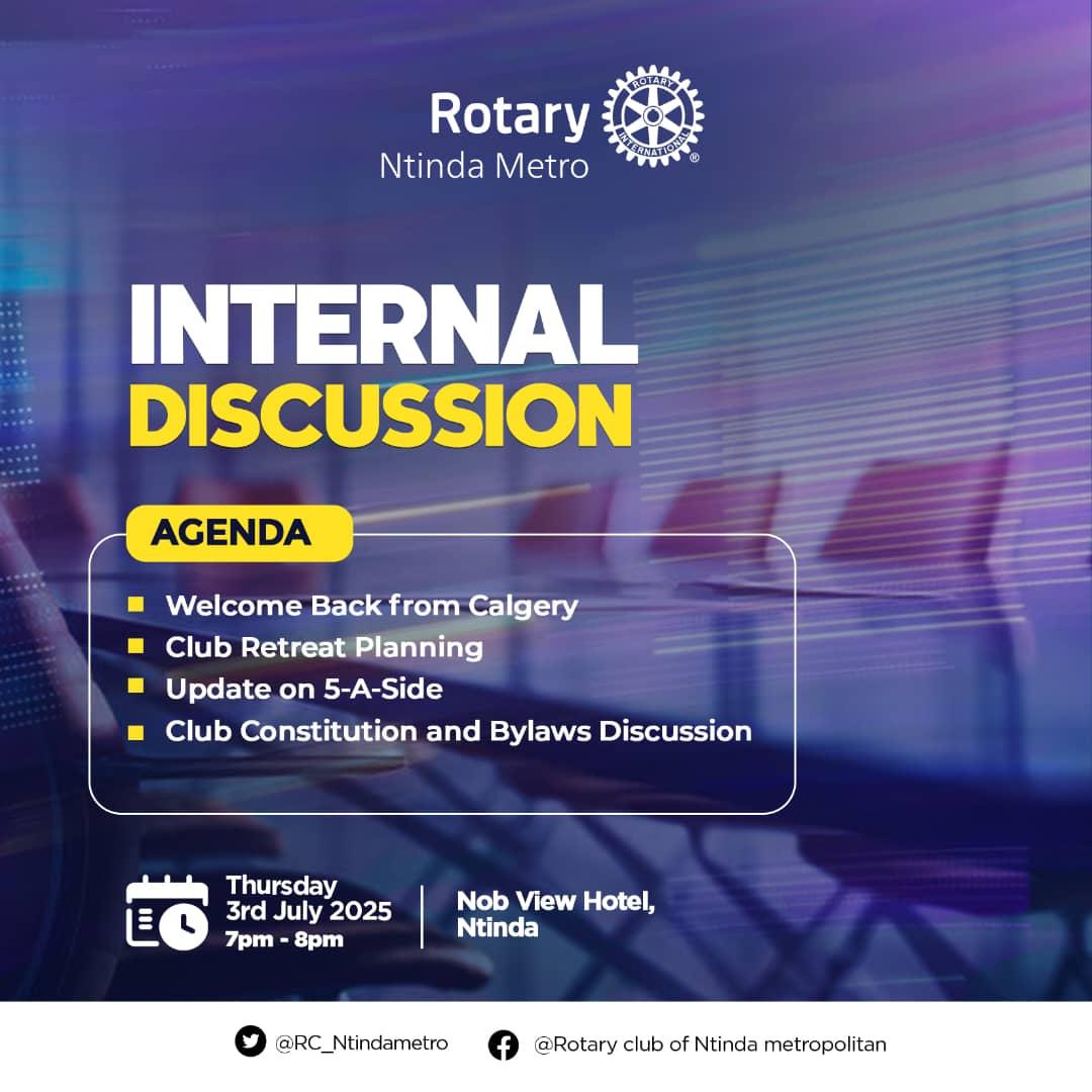 Greetings  partners in service 
We shall be having  an Internal discussion  for our fellowship tonight.
#metroThursdays 
#weeklyfellowships