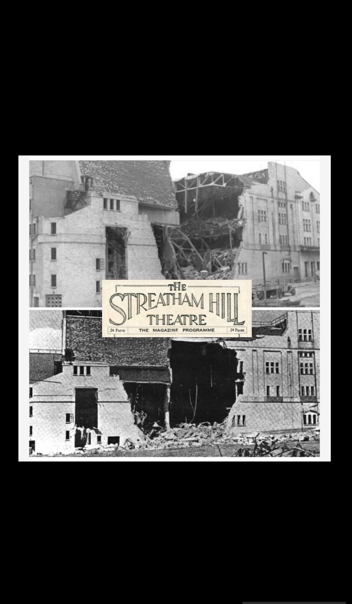 Martin (@martinc93414706) on Twitter photo At 6.30am, 81 years ago today, a flying bomb nearly finished off the magnificent <a href="/StreathamHillT/">The Friends of Streatham Hill Theatre</a>. Restored & reopened in 1950, it’s now time for Act 2 & get live theatre back again. <a href="/TheatresTrust/">Theatres Trust</a> <a href="/lambeth_council/">Lambeth Council</a> <a href="/10DowningStreet/">UK Prime Minister</a> <a href="/MayorofLondon/">Mayor of London, Sadiq Khan</a> <a href="/heartstreatham/">❤ Streatham</a> At 6.30am, 81 years ago today, a flying bomb nearly finished off the magnificent <a href="/StreathamHillT/">The Friends of Streatham Hill Theatre</a>. Restored & reopened in 1950, it’s now time for Act 2 & get live theatre back again. <a href="/TheatresTrust/">Theatres Trust</a> <a href="/lambeth_council/">Lambeth Council</a> <a href="/10DowningStreet/">UK Prime Minister</a> <a href="/MayorofLondon/">Mayor of London, Sadiq Khan</a> <a href="/heartstreatham/">❤ Streatham</a>