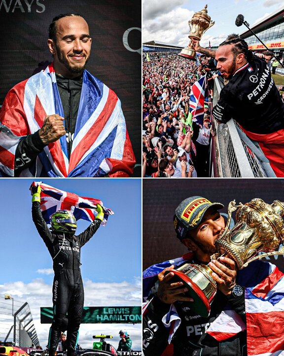 Lewis Hamilton's win at Silverstone last year was so special ❤️