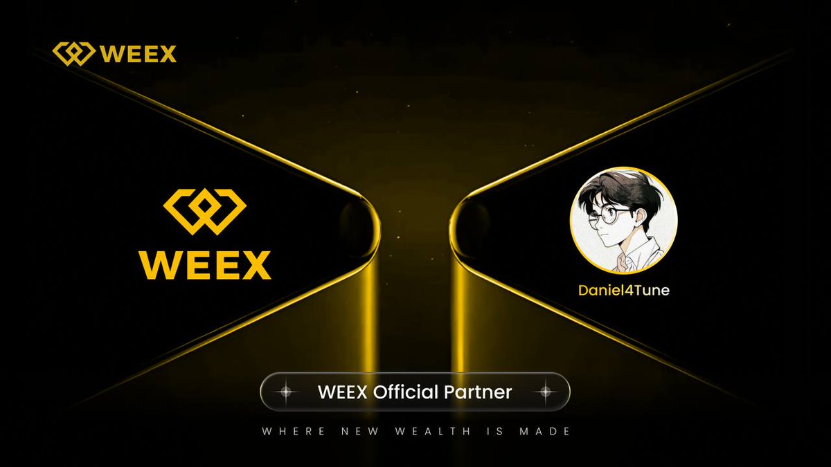 Hey Guys!! 🥷🏿💜 Just Partened with Weex🤝

Have got something exciting for you guys! 

Free USDT Bonuses for Signing up and verifying KYC
👉 Registration Link: weex.com/register?vipCo…