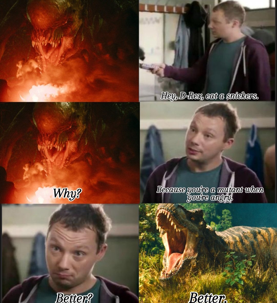 My review of #JurassicWorldRebirth, but in meme format.

#JurassicWorld
#JurassicPark 
#Meme
#Memes