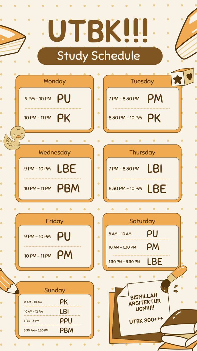 sabinverse's tweet photo. Aku nemuin beberapa jadwal belajar UTBK di pin, barangkali ada yang butuh inspo buat jadwal belajarnya<3 https://t.co/ehRkXWEM4y