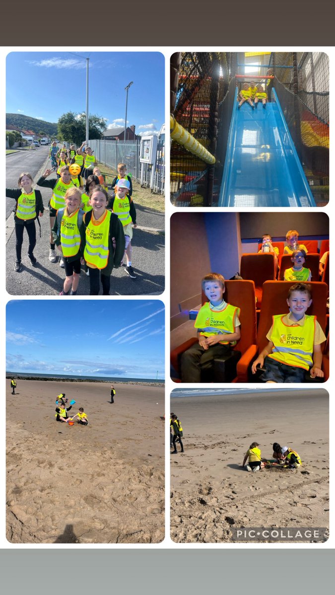YsgolPenmorfa's tweet image. What a fantastic day Blwyddyn 3 are having. We’ve been to the beach, Nova soft play and the cinema to watch Elio 🏖️☀️🎦 #YP3ER
