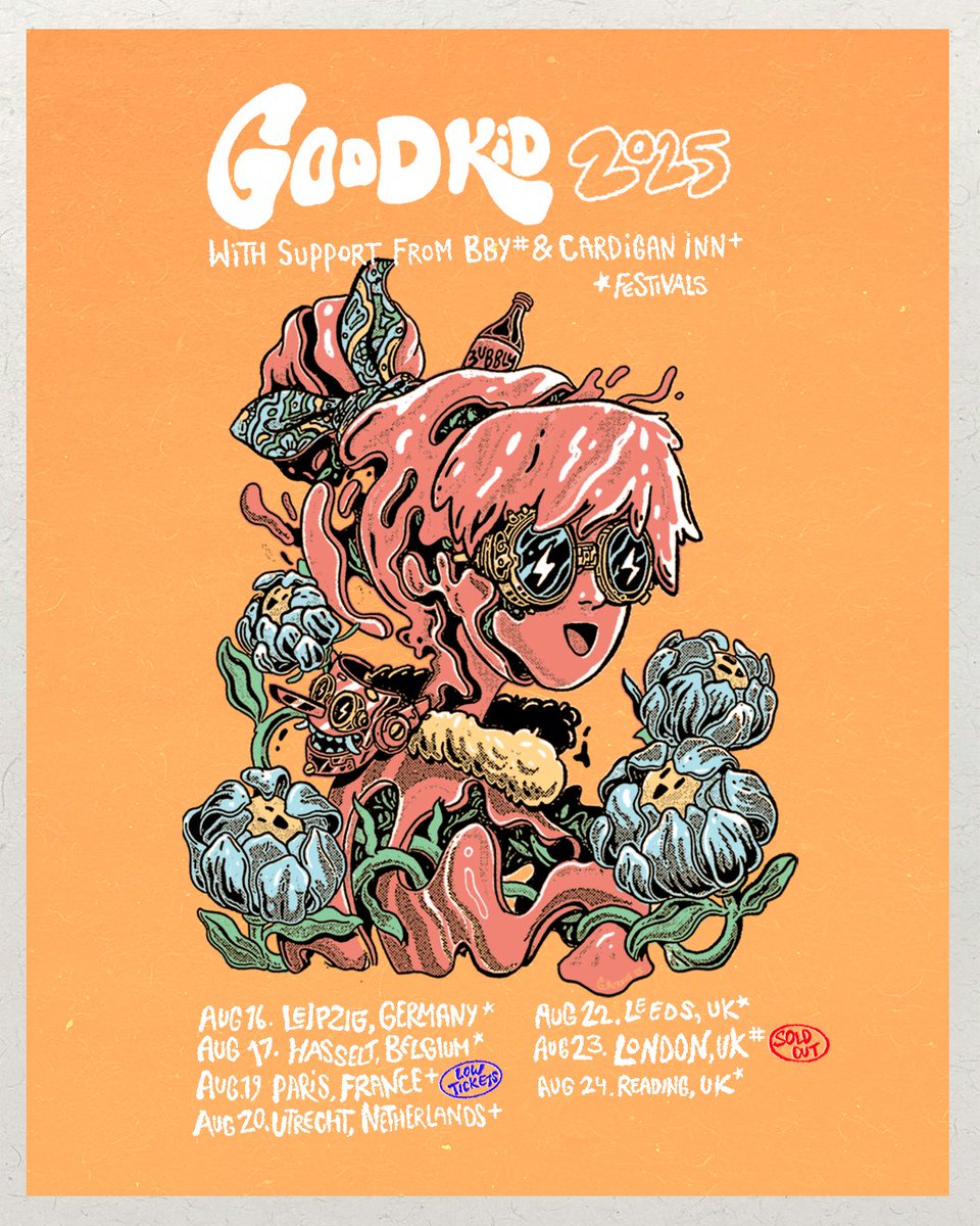 AEG Presents France (@aegpresentsfr) on Twitter photo Retrouvez Cardigan Inn en première partie de <a href="/goodkidband/">Good Kid</a> 🎉
🎟️ N'attendez plus, des places sont encore disponibles : aegpresents.fr/event/good-kid/ Retrouvez Cardigan Inn en première partie de <a href="/goodkidband/">Good Kid</a> 🎉
🎟️ N'attendez plus, des places sont encore disponibles : aegpresents.fr/event/good-kid/
