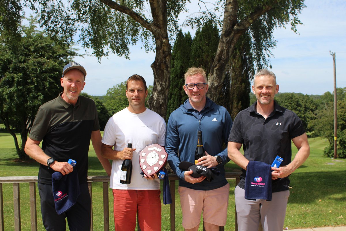 Young_Bristol's tweet photo. Young Bristol's Golf Day &amp; Dinner 2025 raises over £3,400! 🏆👏

On Thursday 26th June, we invited 15 teams to @TALLPINESGOLF, to compete for a trophy on the 18-hole course. 

Read more: https://t.co/evhrNs3lWk 

#GolfDay #fundraising #youthcharity #makeadifference #bristol https://t.co/87mWKAzc30