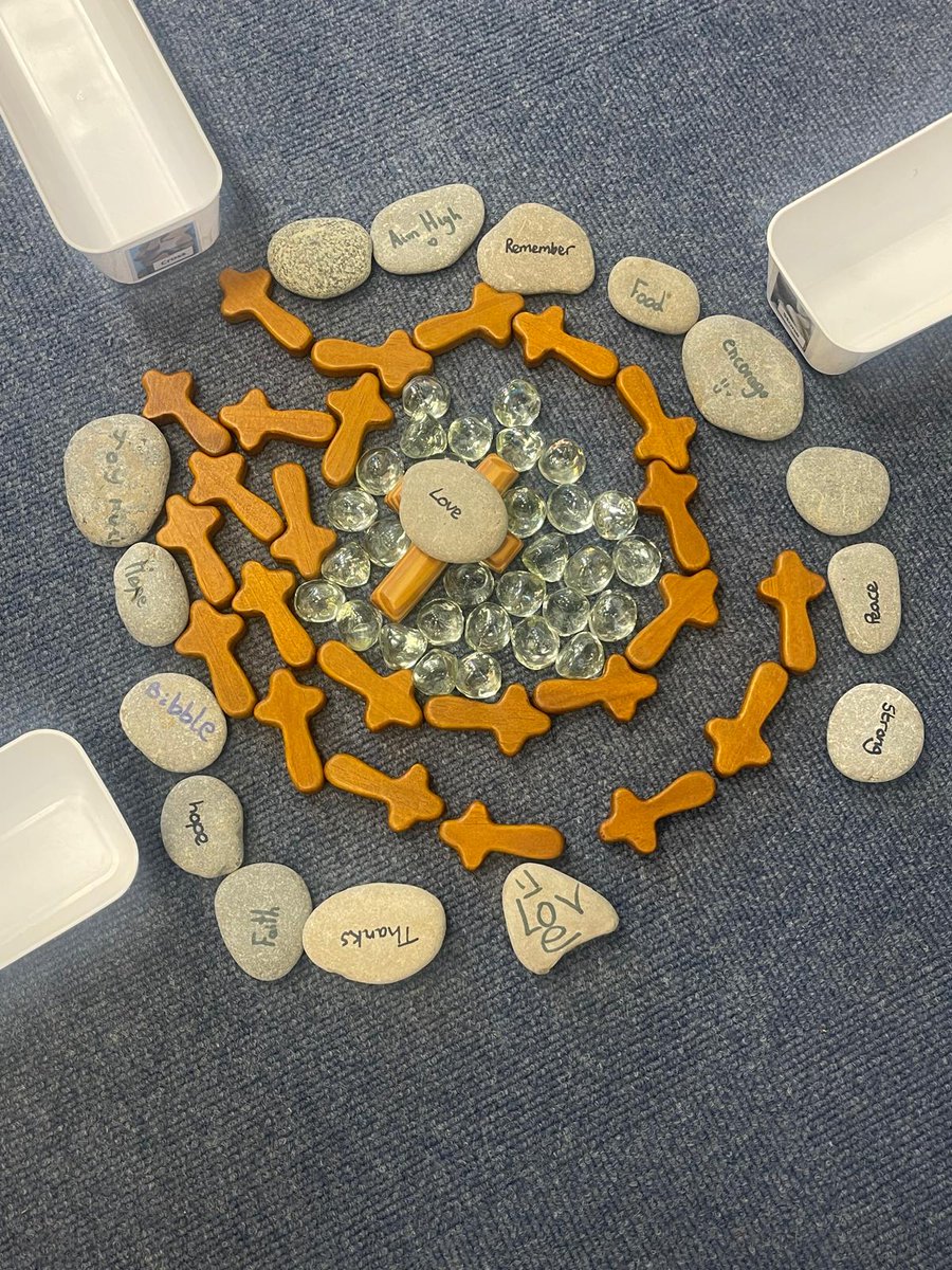 Wellbeing drop in with Miss Knight today ‘Love is Stronger than Everything’
