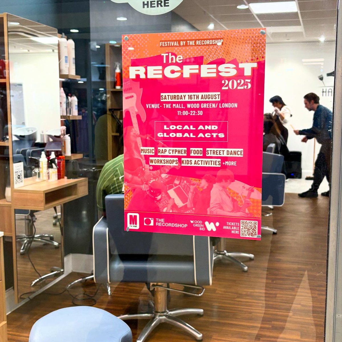 BOOK YOUR FREE TICKET TODAY! 💖🎟️🧡 The RecFest 2025 is coming to a <a href="/MallWoodGreen/">The Mall, Wood Green</a> near you! Join us on Saturday 16th August at The Mall, Wood Green for a FREE full day festival — packed with live performances, creative activities, market stalls and more!
tinyurl.com/yvwkh7ts