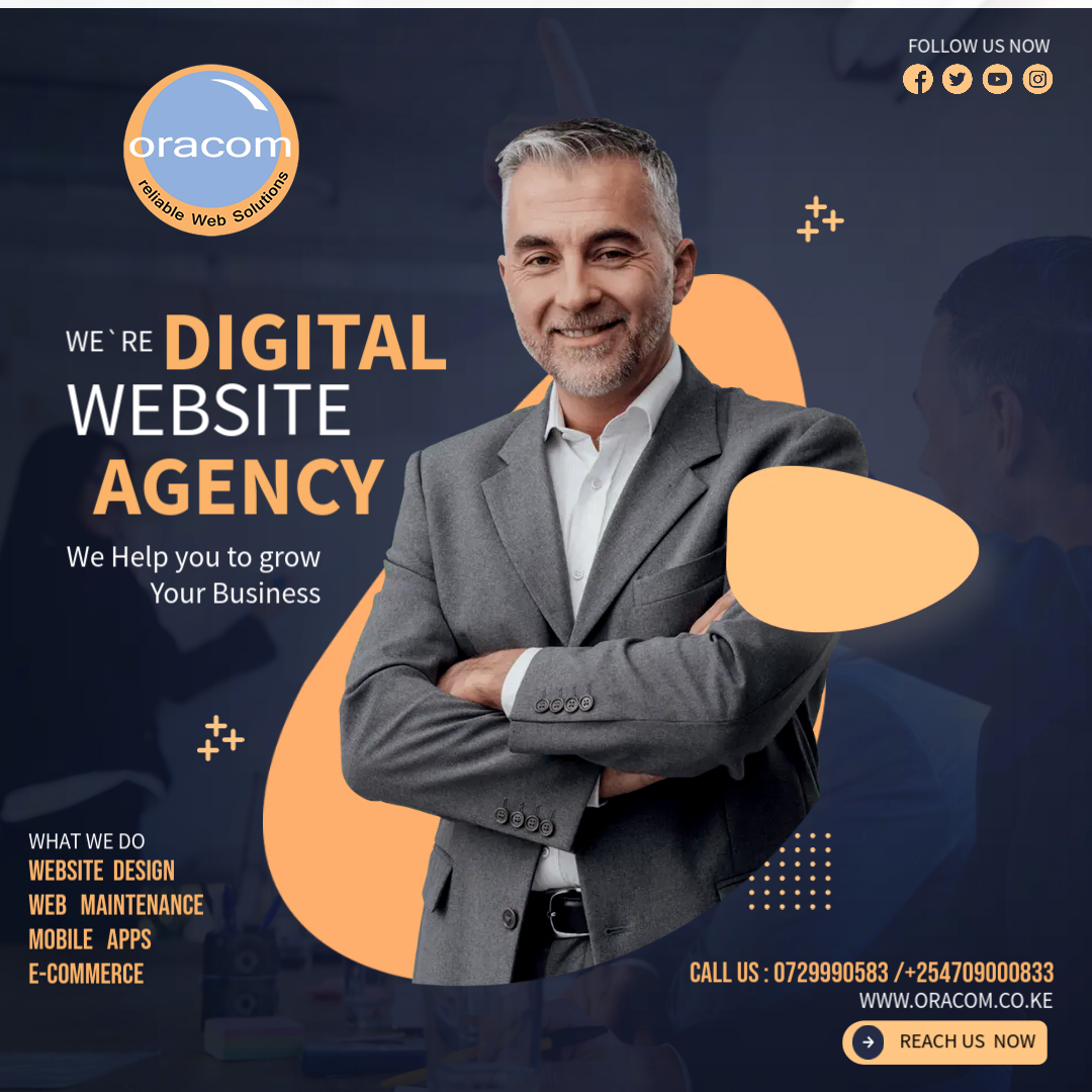 Need a Website that works for your business?We design modern, mobile-ready websites that convert visitors into customers.From startups to established brands.we’ve got you covered. Get a quote lnkd.in/dsPQhvAX or Call 0729990583 or WhatsApp +254709000833 for more