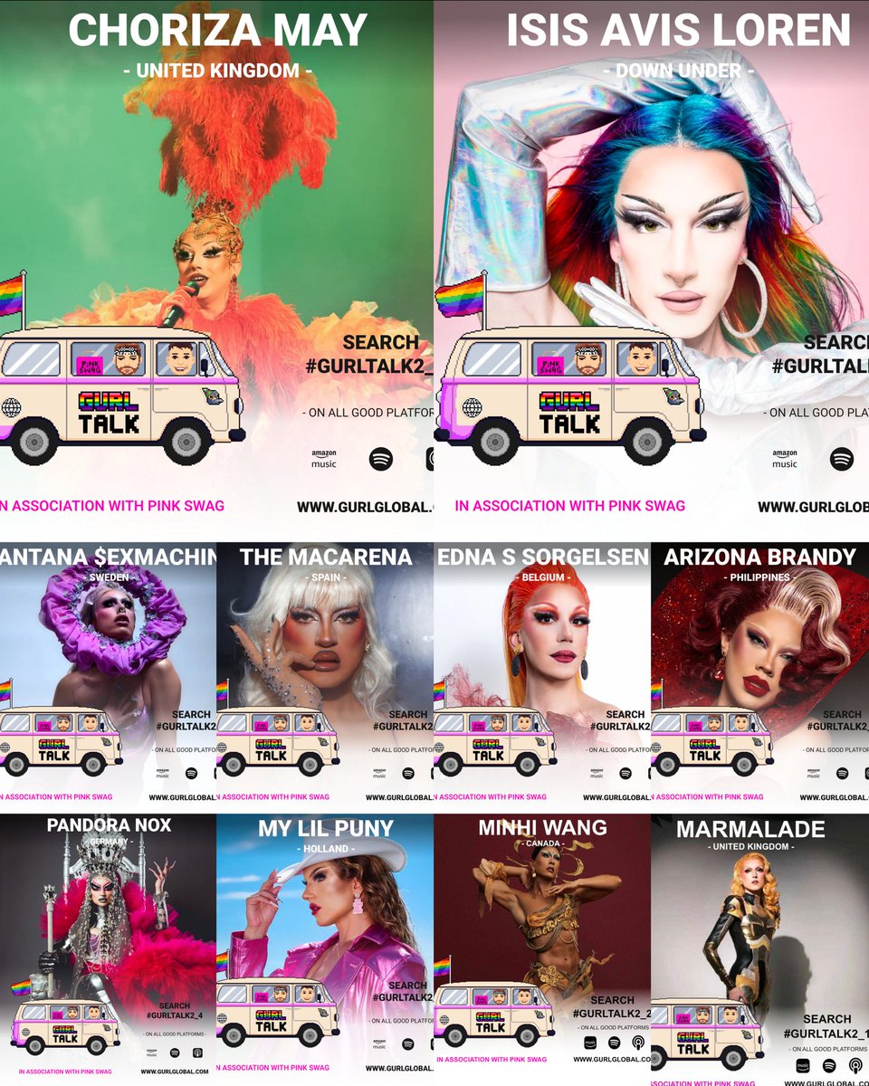 Gurl Global (@gurlglobal) on Twitter photo Little throwback to our virtual <a href="/RuPaulsDragRace/">RuPaul's Drag Race</a> podcast tour with 10 absolute icons π
Who would you want to hear on a second season? π
All episodes of season 1 are available to stream for free right now ποΈ
#RPDR #DragRace #GurlGlobal #Podcast #Drag #Tour #Funny #Pride Little throwback to our virtual <a href="/RuPaulsDragRace/">RuPaul's Drag Race</a> podcast tour with 10 absolute icons π
Who would you want to hear on a second season? π
All episodes of season 1 are available to stream for free right now ποΈ
#RPDR #DragRace #GurlGlobal #Podcast #Drag #Tour #Funny #Pride