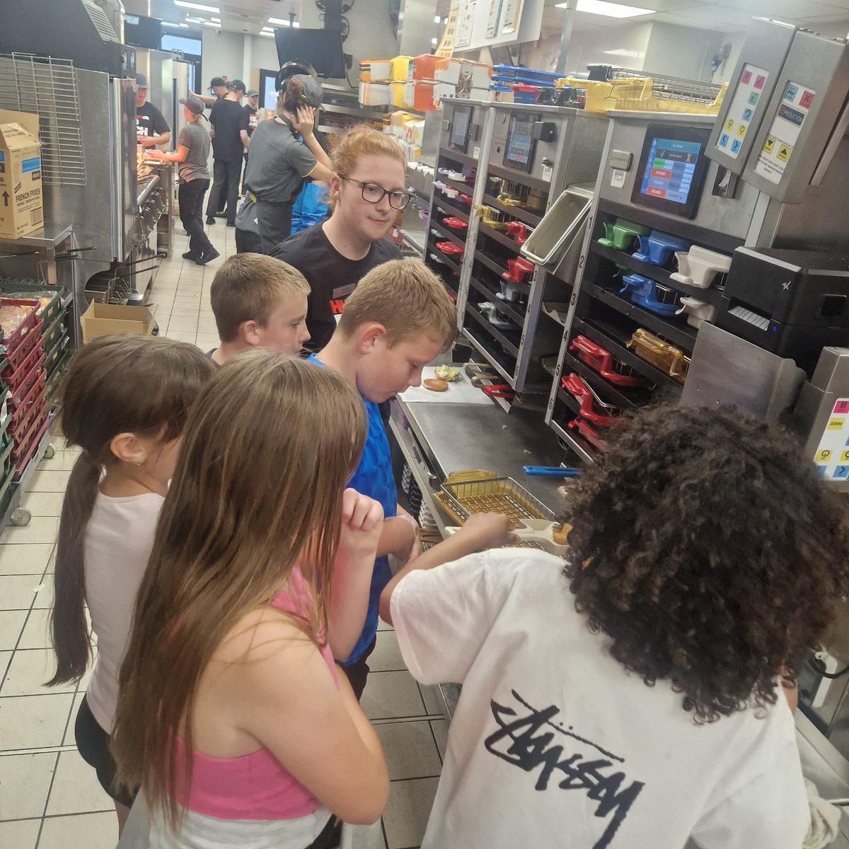 We went on a targeted trip with our you club <a href="/BBCCiN/">BBC Children in Need</a> - we went for a walk in nature to a Astley Park on the play area. 
Then we went for a Macdonalds to Chorley- Euxton, where they showed us round and we got to make our own ice creams/ lovely trip <a href="/McDonaldsUK/">McDonald's UK</a>