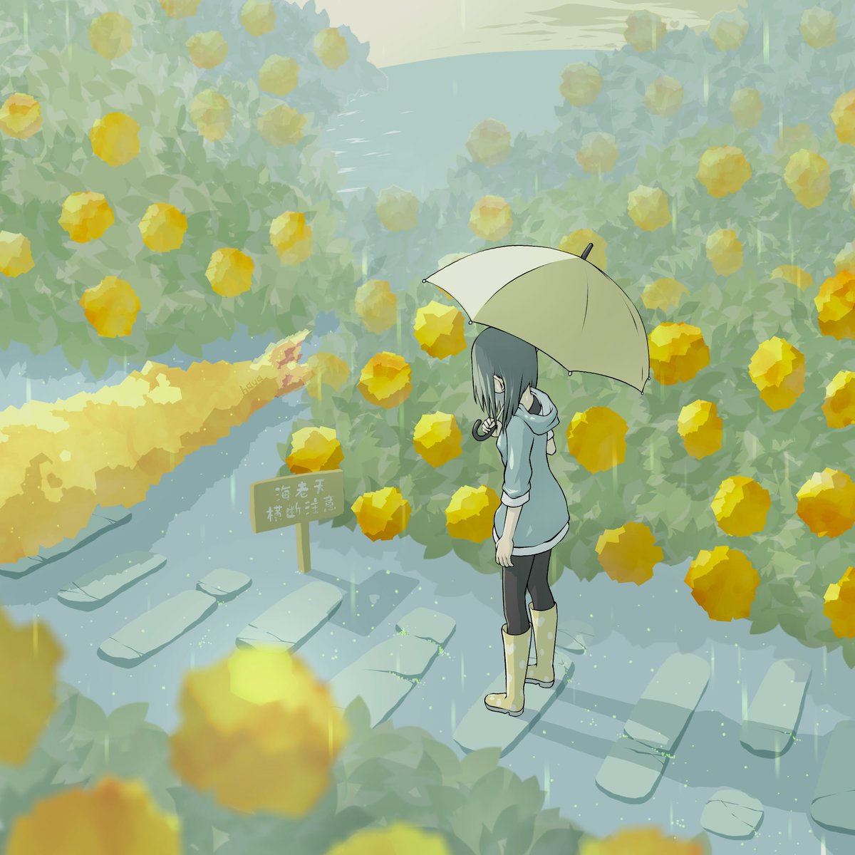 haya_create's tweet image. 忘れてた！
紫陽花の季節終わっちゃう！🍤