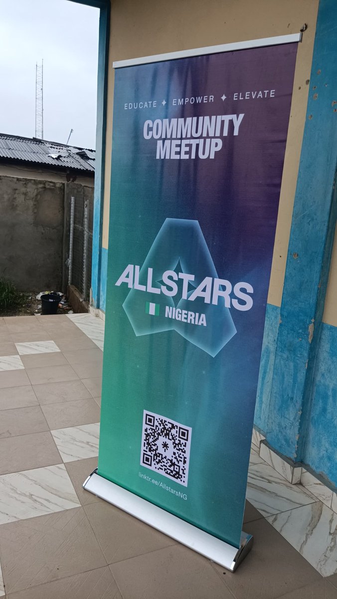Rx_on_chain's tweet photo. Weather for 2 and my partner was @AllstarsNG
I learnt a whole lot today, from building my brand to developing my brand name and pushing my work to the public shamelessly πππ
I'm glad I attended this meeting, thanks @AllstarsAC
#AllstarsNG
#LiveinDelsu https://t.co/LEnrJYJPx5