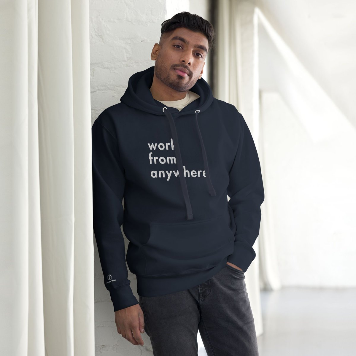 RemoteTribeLife's tweet image. Hey there! Check out Remote Tribe's fresh collection—the “Work From Anywhere” hoodie. It's all about that digital nomad vibe! 🌏 👨‍💻 

SHOP NOW. buff.ly/s8aRdiq 💸 

#ProductivityInStyle #RemoteLife #Apparel #RemoteTribeCollection #RemoteTribeCommunity #CommunityApparel