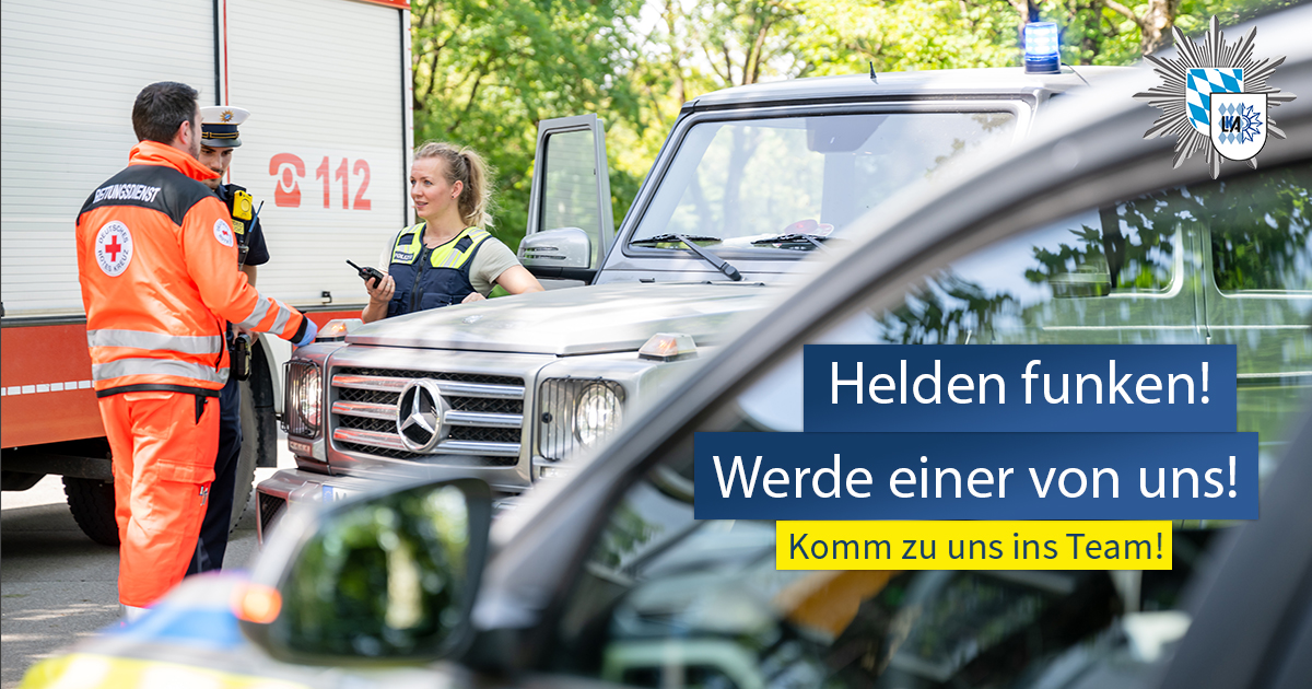 🚀 We want you! Werde einer von uns!

🗓 Besucht die AS BY am Sonntag, den 06.07. auf der Jobmesse "WE WANT YOU" in der Ratiopharm-Arena in
📍Neu-Ulm.

🎟 Eintritt ist frei!

🌐 Messe-Website:
wewantyou-neuulm.de

ℹ️ Hier gibt's Infos zur AS BY:
polizei.bayern.de/wir-ueber.../0…