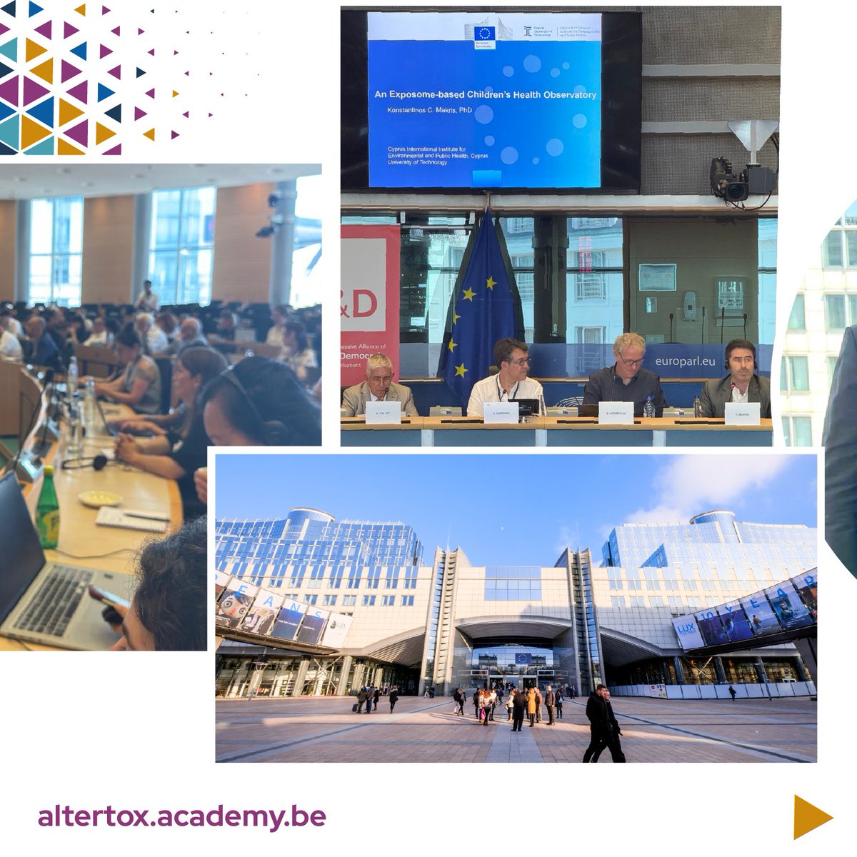 This week at the EP, top Human Exposome researchers shared timely, audience-tailored insights aligned with the EU’s competitiveness compass &amp; prevention agenda. Proud to co-organize with EIRENE_IHEN! #SciencePolicy #Exposome