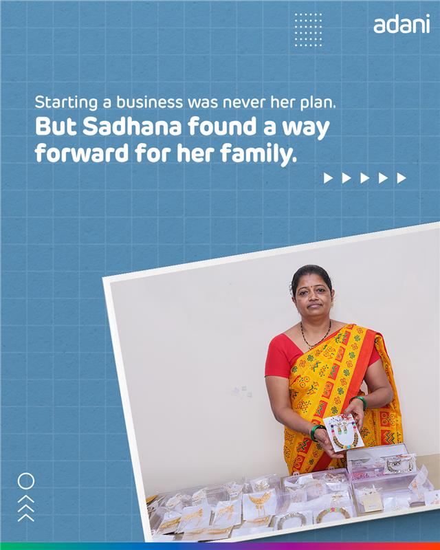AdaniOnline's tweet image. Sadhana never thought she’d become an entrepreneur. But when her family needed her the most, she stepped up.
With the support of the @AdaniFoundation’s Swabhimaan initiative, she learned how to start and run a business. What began with selling cutlery soon grew into a second…