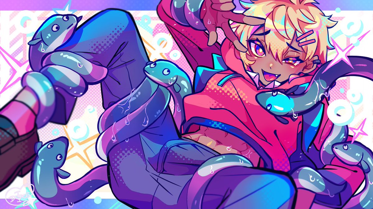 polyesterchenya's tweet image. Aorta and Saeki 
in eels!?
#frommadnesswithlove