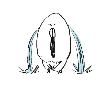 kkuichyu's tweet image. 그냥 울어버리고 빨리 닦는 퀸니피그