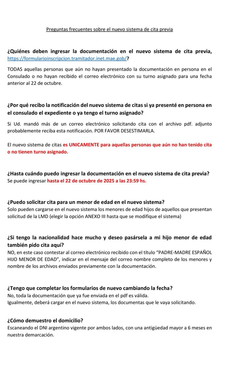 Preguntas frecuentes sobre la solicitud de cita para nacionalidad española por la ley de Memoria Democrática exteriores.gob.es/Consulados/bah…