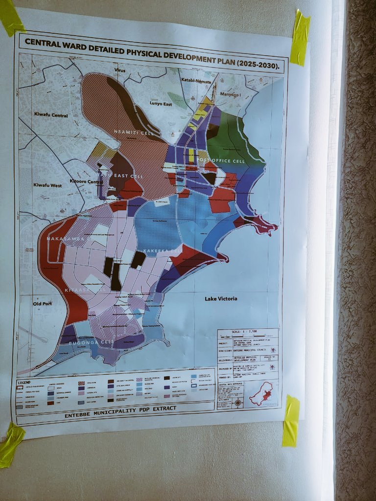 "Notice to Residents! 🚨 Entebbe Municipal Council invites you to review &amp; comment on the draft Detailed Physical Development Plan for Division A. Your input matters! 💬 Review the plan &amp; submit .Let's shape the future of our community together! 🤝 #EntebbeDevelopment