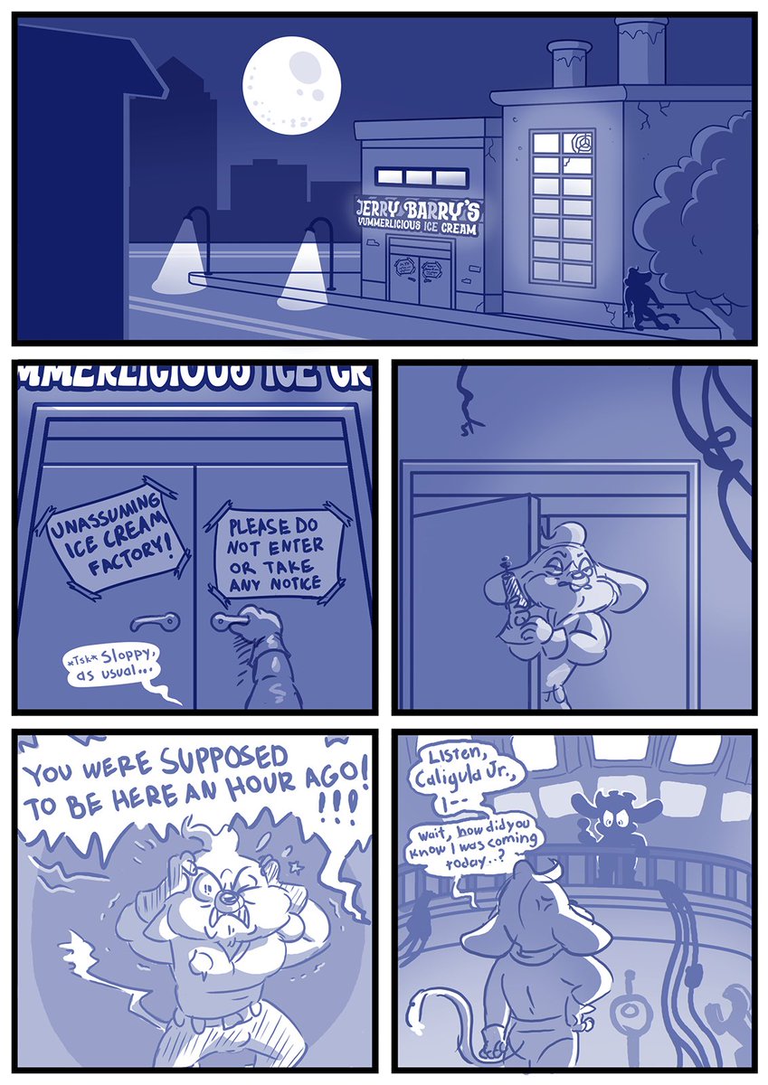 perhaps the villain cares more than the hero does...