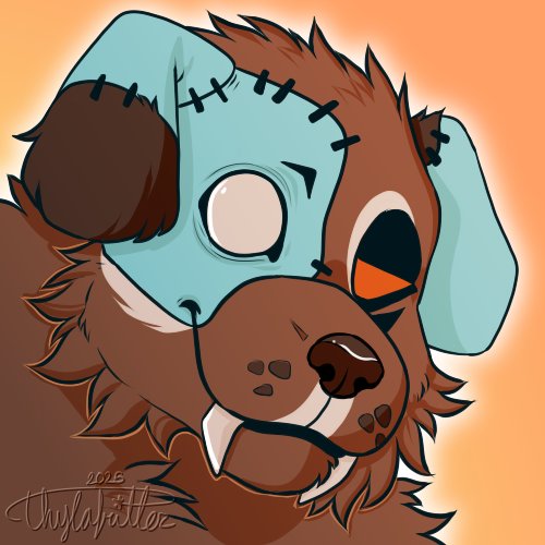 Thylafritter's tweet photo. Artfight attack on ssolarbunn of their character, Frankie!
#artfight https://t.co/qo1zejpiiU