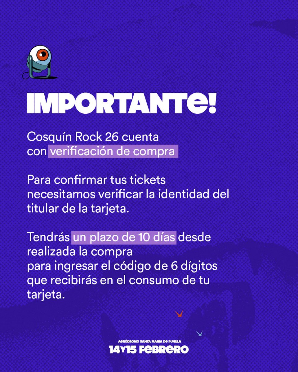 Cosquin_Rock's tweet image. Mira todo lo que tenes que saber para sacar tu abono #CR26