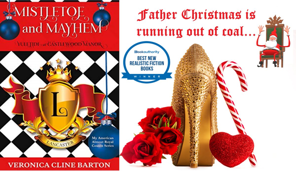 MISTLETOE AND MAYHEM: YULETIDE AT CASTLEWOOD MANOR
⭐️⭐️⭐️⭐️⭐️
"...country estates with their quaint British pastimes...Yuletide celebrations... eccentric (and occasionally lethal) inhabitants."
🎀Cozy Mystery 🎇 Christmas in July Sale 🌴

eBook 99 cents Link 👇