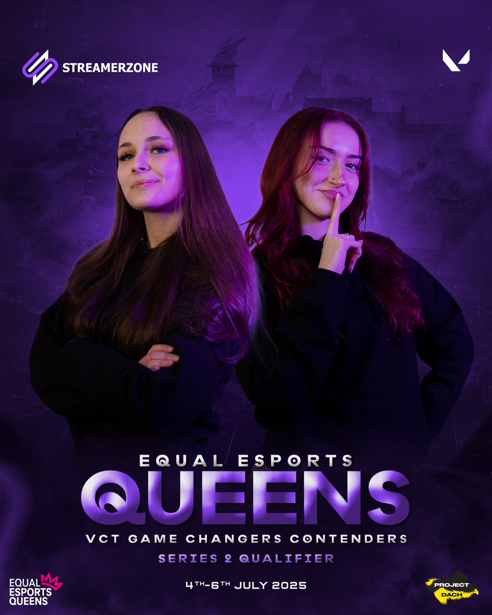 👑EEQ Qualifier👑

We are locked in for the Equal Esports Queens Contenders Series 2 Qualifier, happening July 4th-6th💥

#Streamerzone #VALORANT #EEQ #Esports