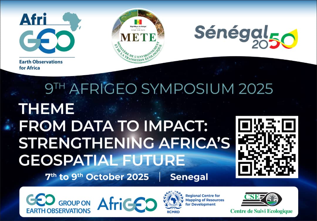 GEOBluePlanet's tweet image. Join us for a session on the thematic area of Blue Economy and Water Resource Management at the @AfriGE0 Symposium.
📅 October 7-9, 2025
📍 Dakar, Senegal
🌐 Website: ricparticipants.rcmrd.org/#home