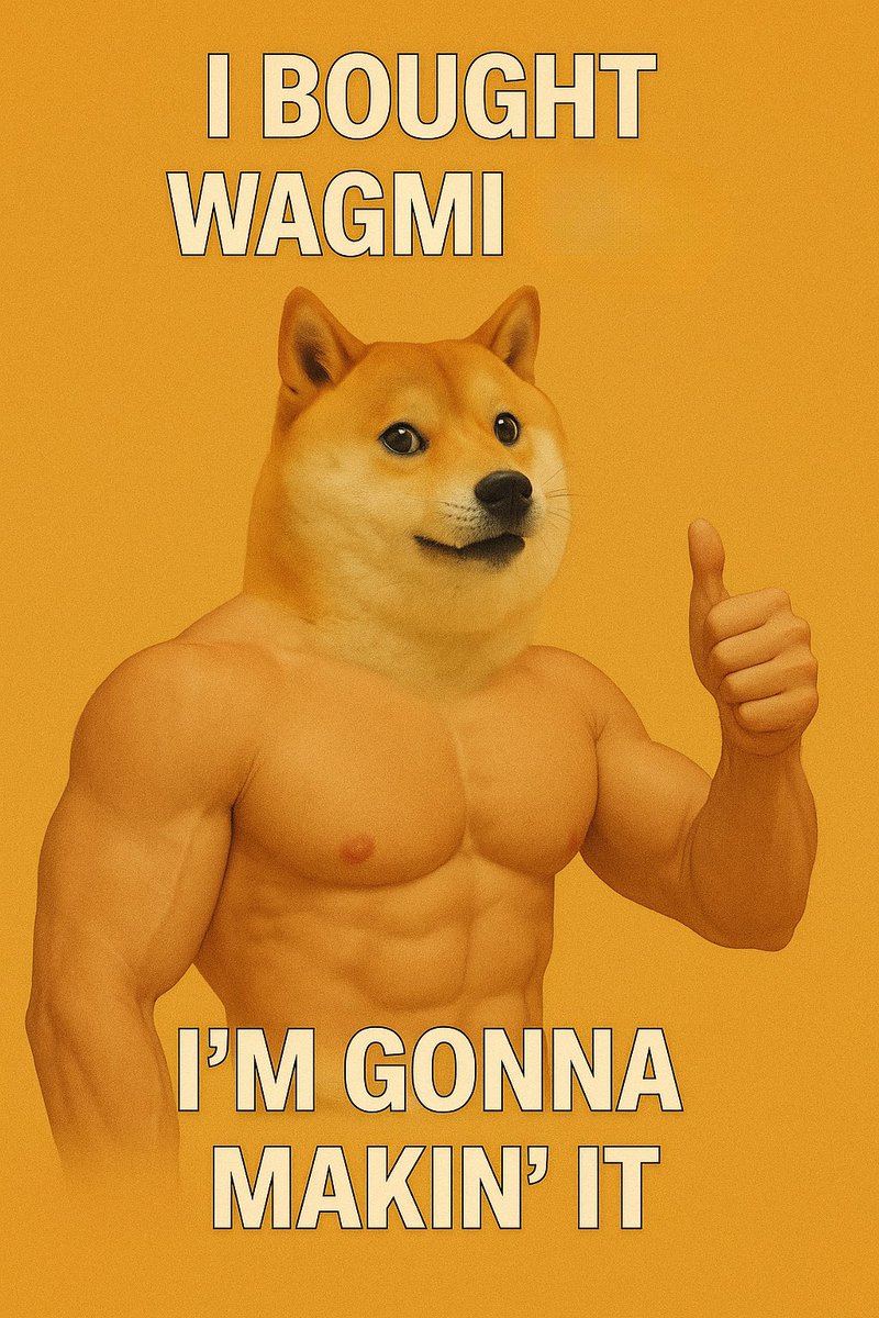 theonlywagmi's tweet photo. Forget six-pack abs. We’re after six zeros. #WAGMIstrong #CryptoTrading #CryptoGems https://t.co/0pZG9QWwcp