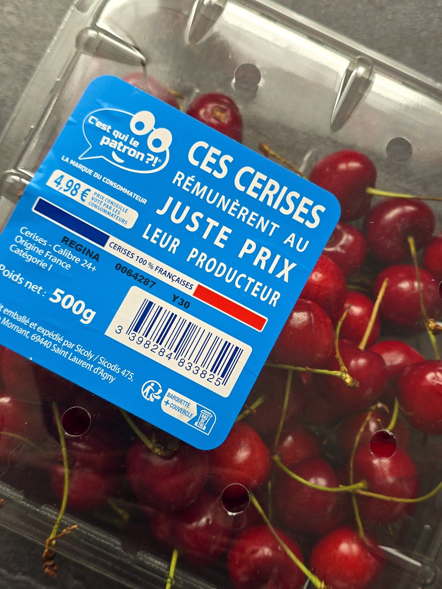 Alexx. (@alexxondre) on Twitter photo Enfin trouvé les cerises <a href="/C_qui_le_Patron/">C'est qui le Patron ?!</a> chez <a href="/AUCHAN_France/">Auchan</a> ! Elles sont fort bonnes :) <a href="/NicoChabanne/">Nicolas Chabanne</a> Enfin trouvé les cerises <a href="/C_qui_le_Patron/">C'est qui le Patron ?!</a> chez <a href="/AUCHAN_France/">Auchan</a> ! Elles sont fort bonnes :) <a href="/NicoChabanne/">Nicolas Chabanne</a>