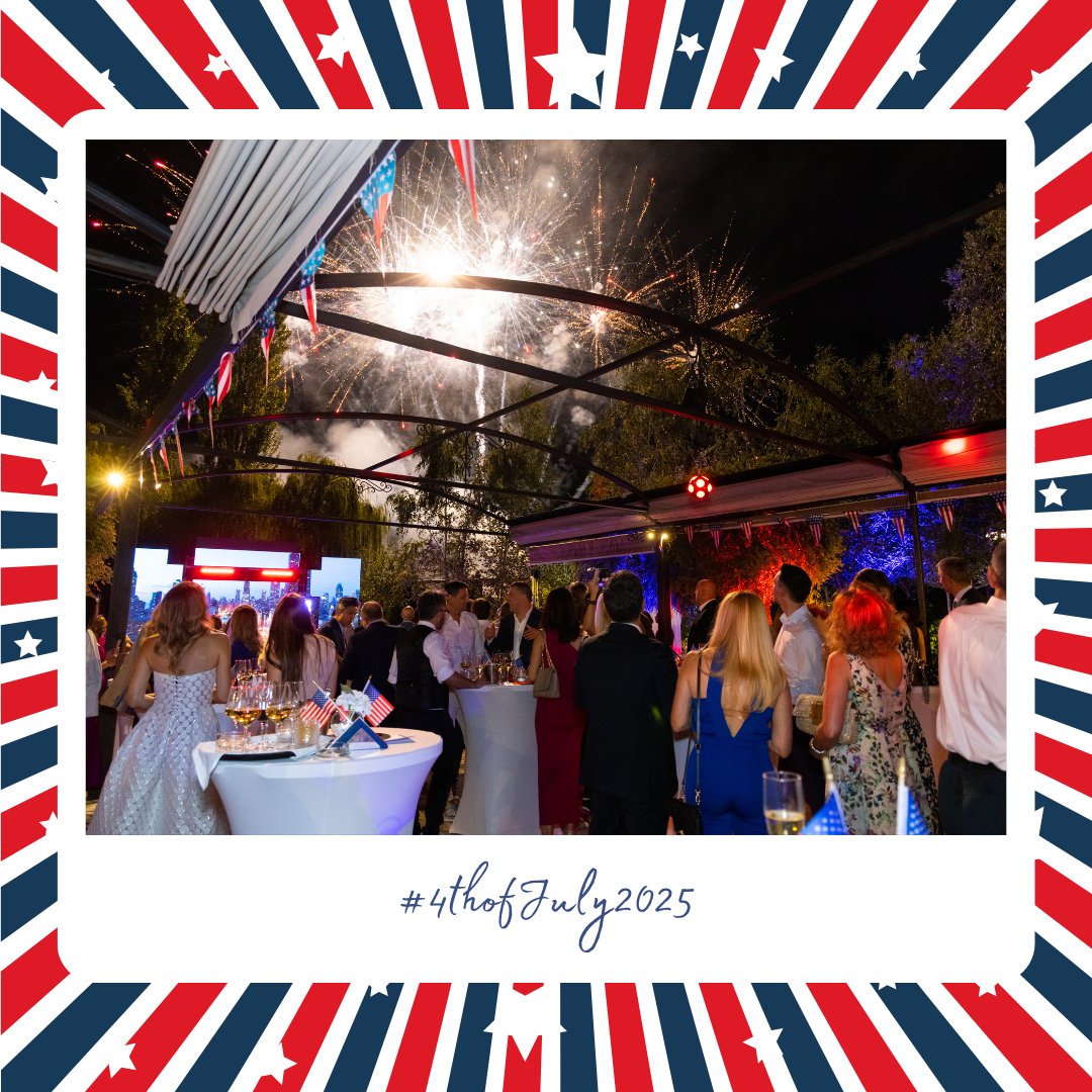 #4thofJuly is a celebration – a powerful reminder of the enduring promise of freedom and democracy. Thank you, President, <a href="/JakovMilatovic/">Jakov Milatovic 🇲🇪🇪🇺</a> and everyone who joined us last night in #Podgorica to mark this special occasion together. 🎆🎉 It was a memorable evening celebrating our