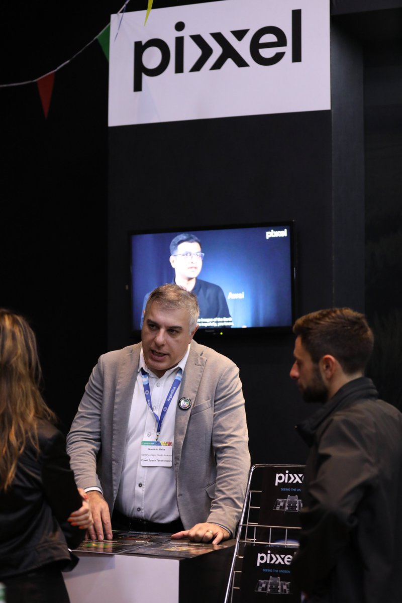 PixxelSpace's tweet image. That’s a wrap from World AgriTech South America in São Paulo! 🇧🇷
Grateful for the engaging conversations and the strong interest in how Pixxel’s hyperspectral satellites are shaping the future of agriculture, from crop health insights to early disease detection. 🌱 🛰️
Thanks…