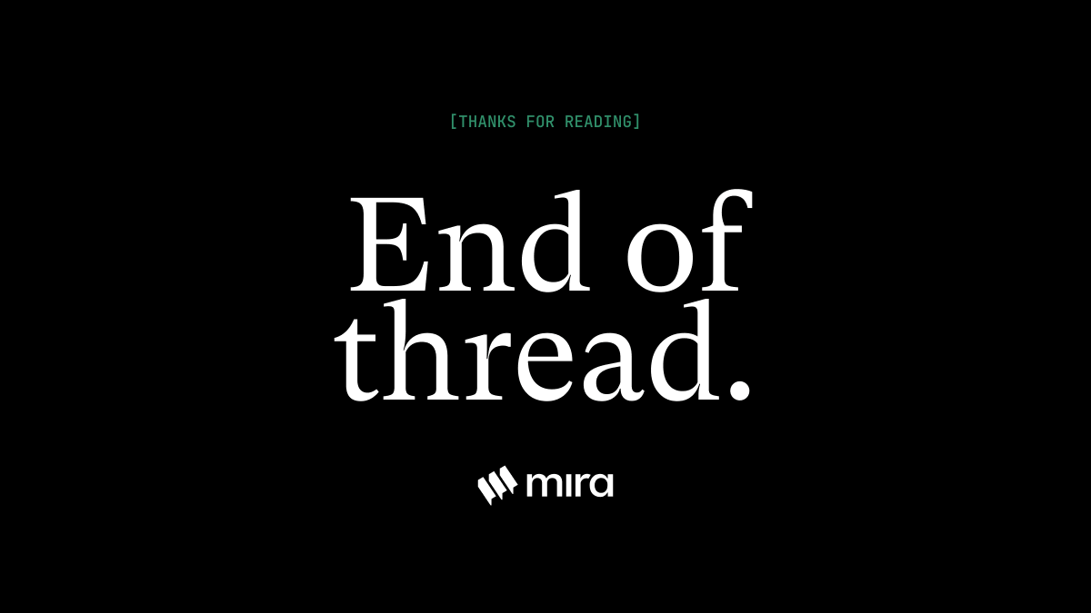 Mira (@mira_network) on Twitter photo 