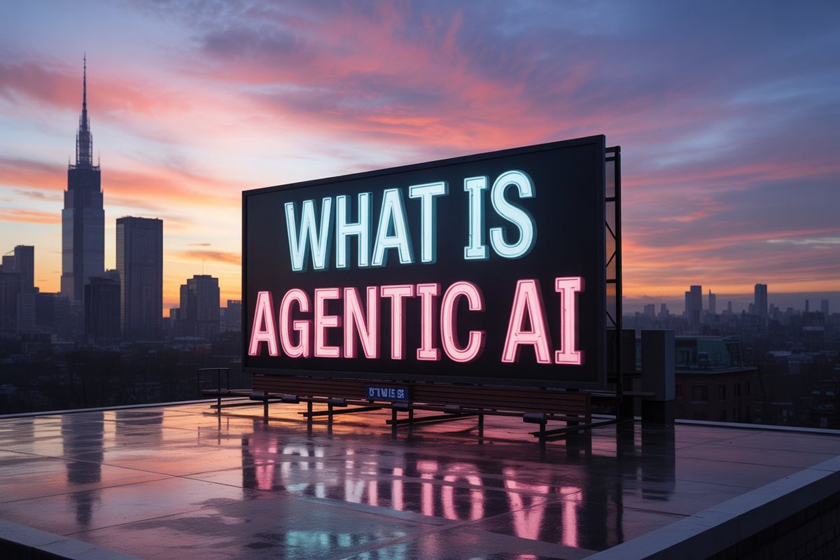 What is Agentic AI?

Most people confuse it with regular AI.

Big mistake.

Here’s the truth:

Regular AI is like a smart calculator.
You input. It outputs.
You’re always in control.

Agentic AI is different.

It thinks. It decides. It acts.

Without you telling it every step.
