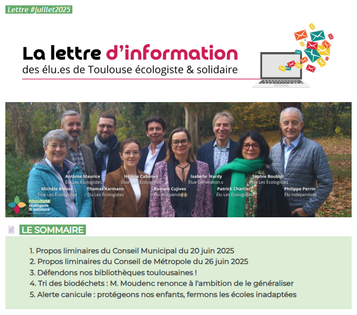 Notre dernière lettre d'info vient de paraître📫!  

📰Retrouvez-la en ligne : sh1.sendinblue.com/aiw31vruklpfe.…

👌Ne ratez pas la prochaine, abonnez-vous : fcfa071a.sibforms.com/serve/MUIEAN9k…

#Toulouse