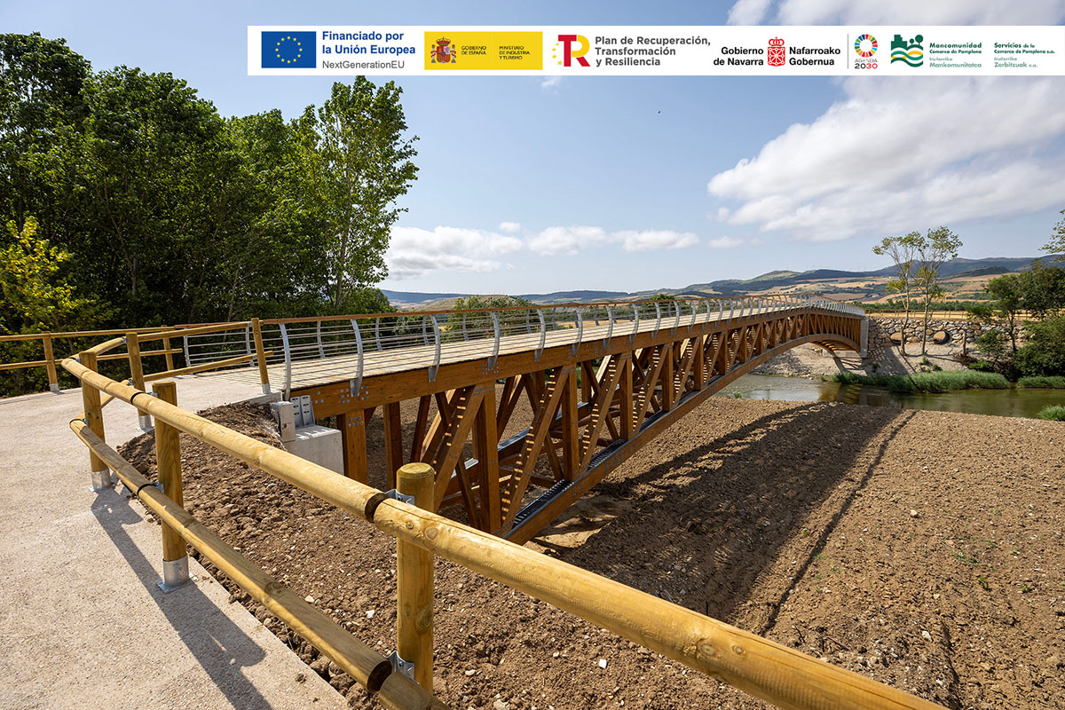 Presentada la ampliación del Paseo Fluvial de la Comarca entre Ibero y Etxauri.

El trazado cuenta con 4.468 metros junto a los ríos Arga y Arakil.

mcp.es/parques-comarc…