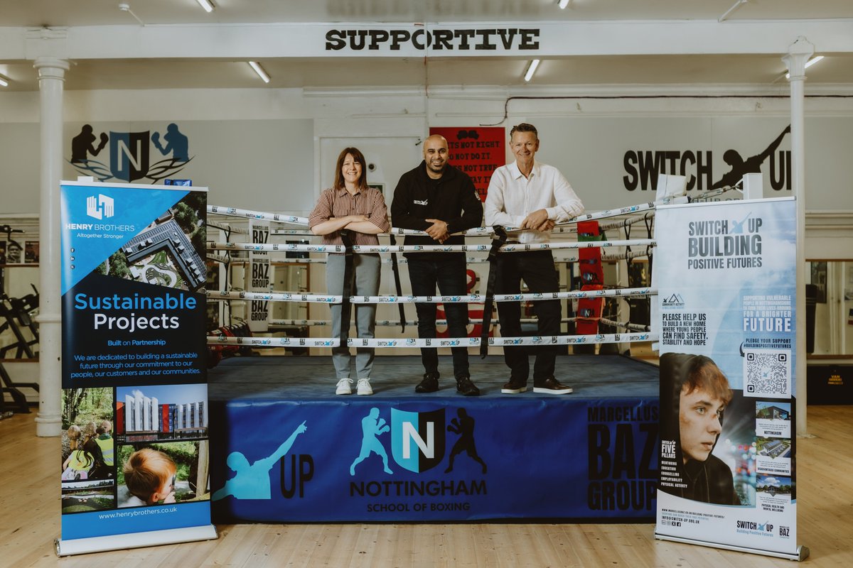 HenryBrothersHB's tweet photo. We are pleased to announce our sponsorship of Switch Up - a Nottingham based charity that provides life-changing support to vulnerable young individuals.
Read the full story here: https://t.co/mVO34iFYso
#AltogetherStronger https://t.co/QtbrKiqsmh