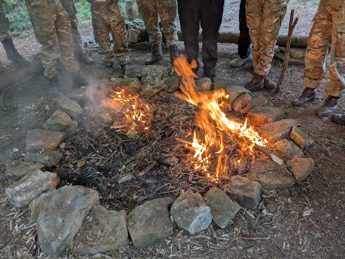 CcfScha's tweet photo. Tuesday cadets completed some PD activities including a range of high rope tasks and learning about survival skills. Today we were on the ranges and although it has been wet the cadets have been in great spirits and S/SGT Tufa got the coin for best shot. #dedication #Resistance https://t.co/qGj2Fvtovz