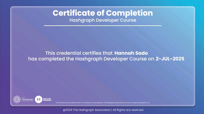Hannah Sado tweet media