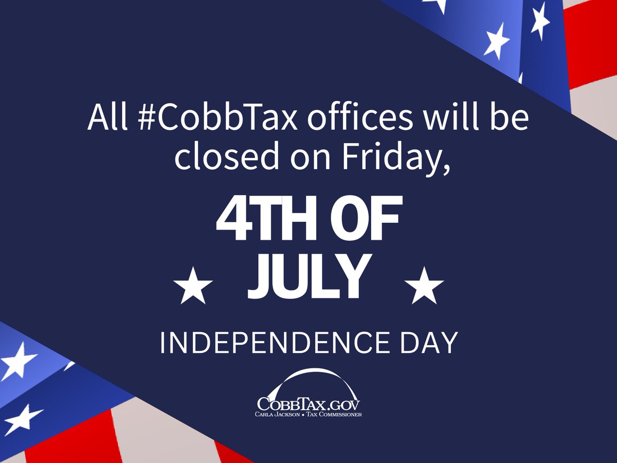 Cobb County Tax Commissioner tweet media