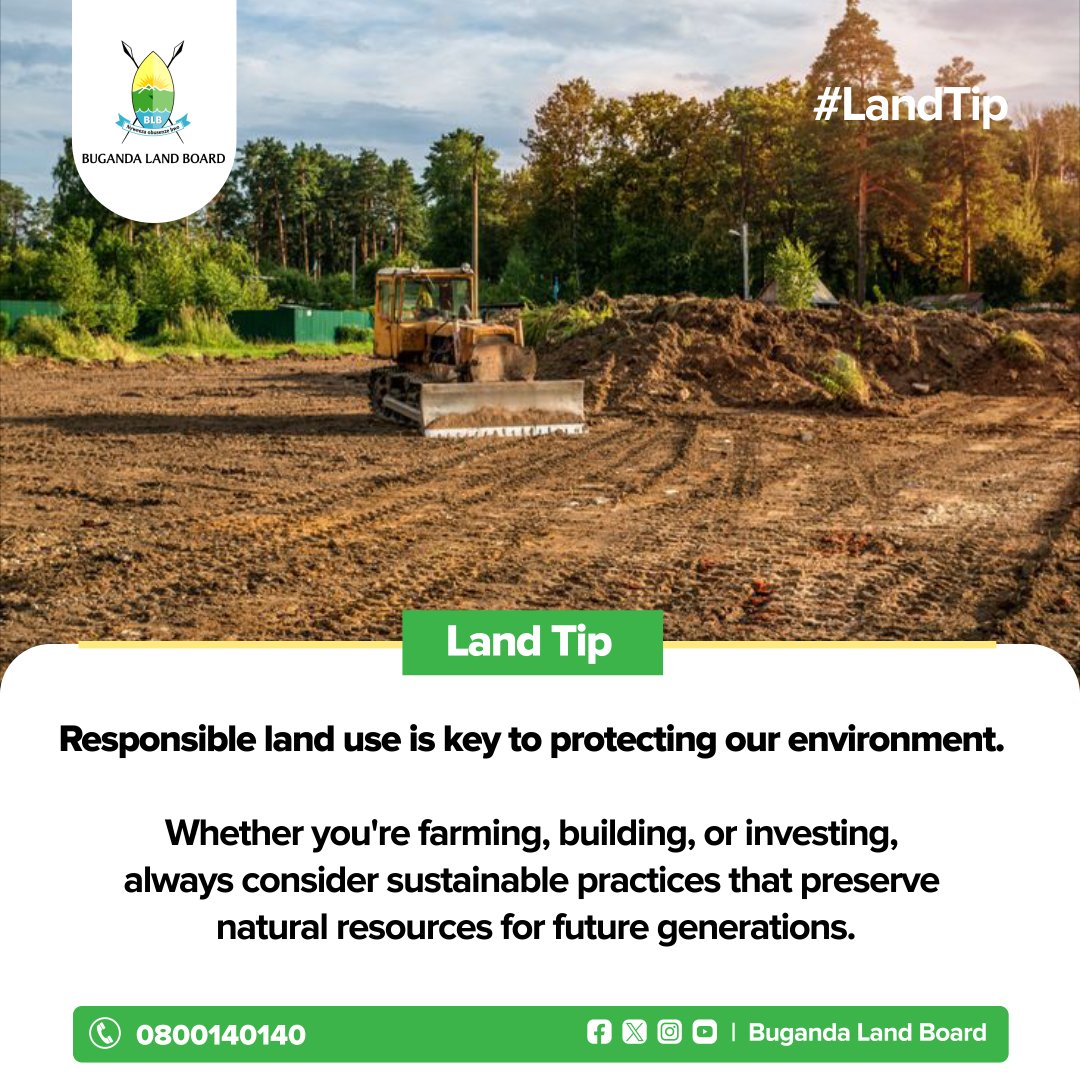 Responsible land  use today means the next generation will have land to use.