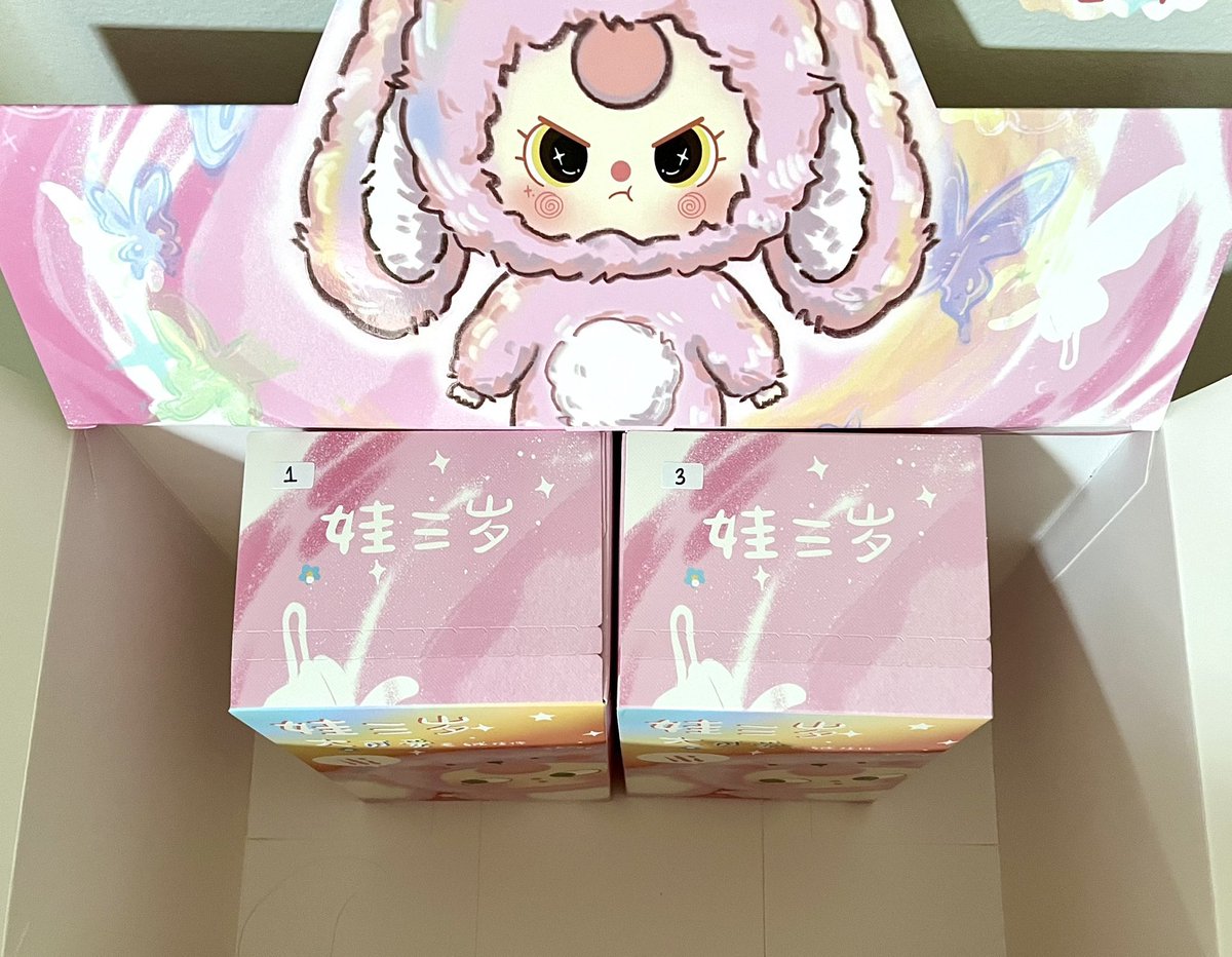 iicemill's tweet photo. ✨ขายยย✨พร้อมส่งนะคะะ

Baby three V3🐰

กล่องละ 350 บาท รวมส่งแล้วนะคะ

ไม่แกะเช็คการ์ด ไม่แกะตัว จุ่มเลือกเบอร์ได้เลยน้าา

📍สนใจ dm มาได้เลยนะคะ

#babythree #kimmon #babythreeV3 #ตลาดนัดกล่องสุ่ม #ตลาดนัดpopmart #ตลาดนัดkimmon #คิมม่อน #popmart #ตลาดนัดarttoy #เบบี้ทรี https://t.co/lWyW45rgg9